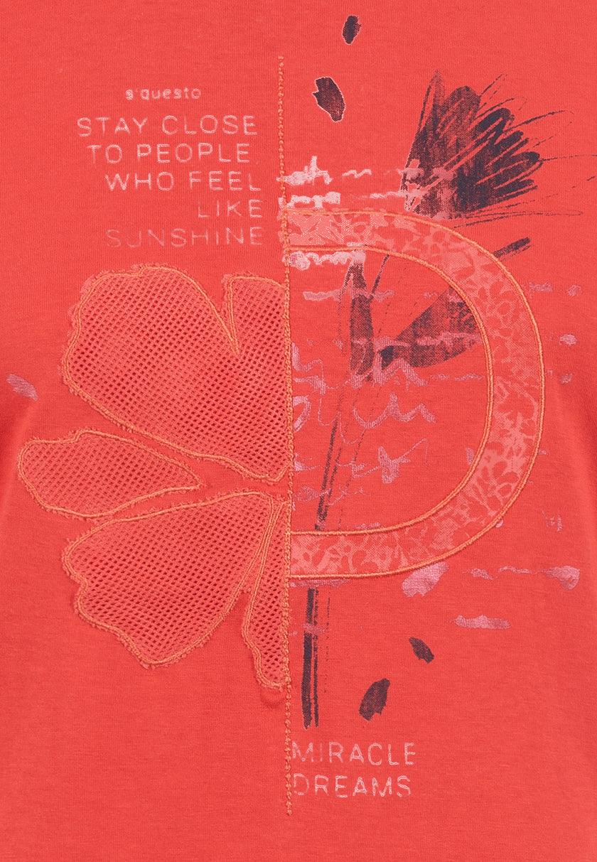 T-Shirt - Frontstickerei