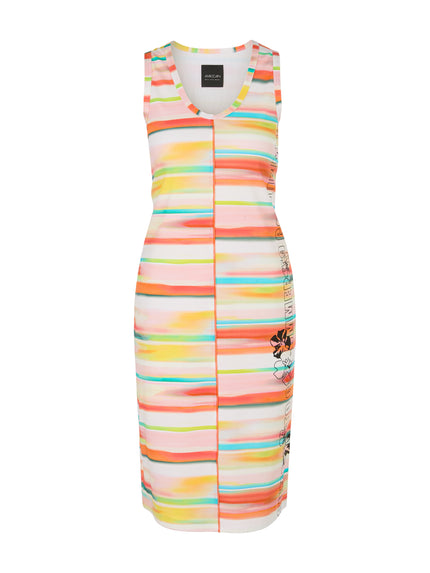 ONLINE EXCLUSIV - Geripptes Kleid - Querstreifen