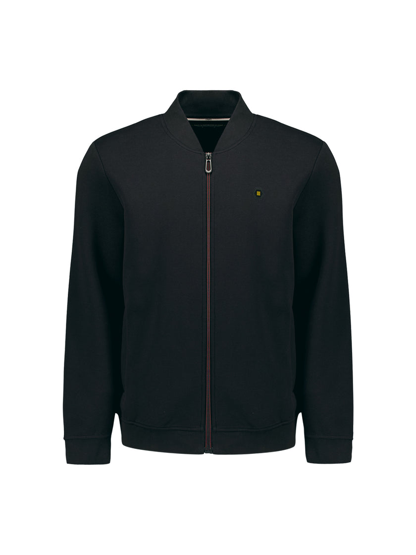 Sweatjacke - Stehkragen