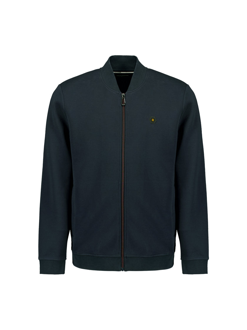 Sweatjacke - Stehkragen