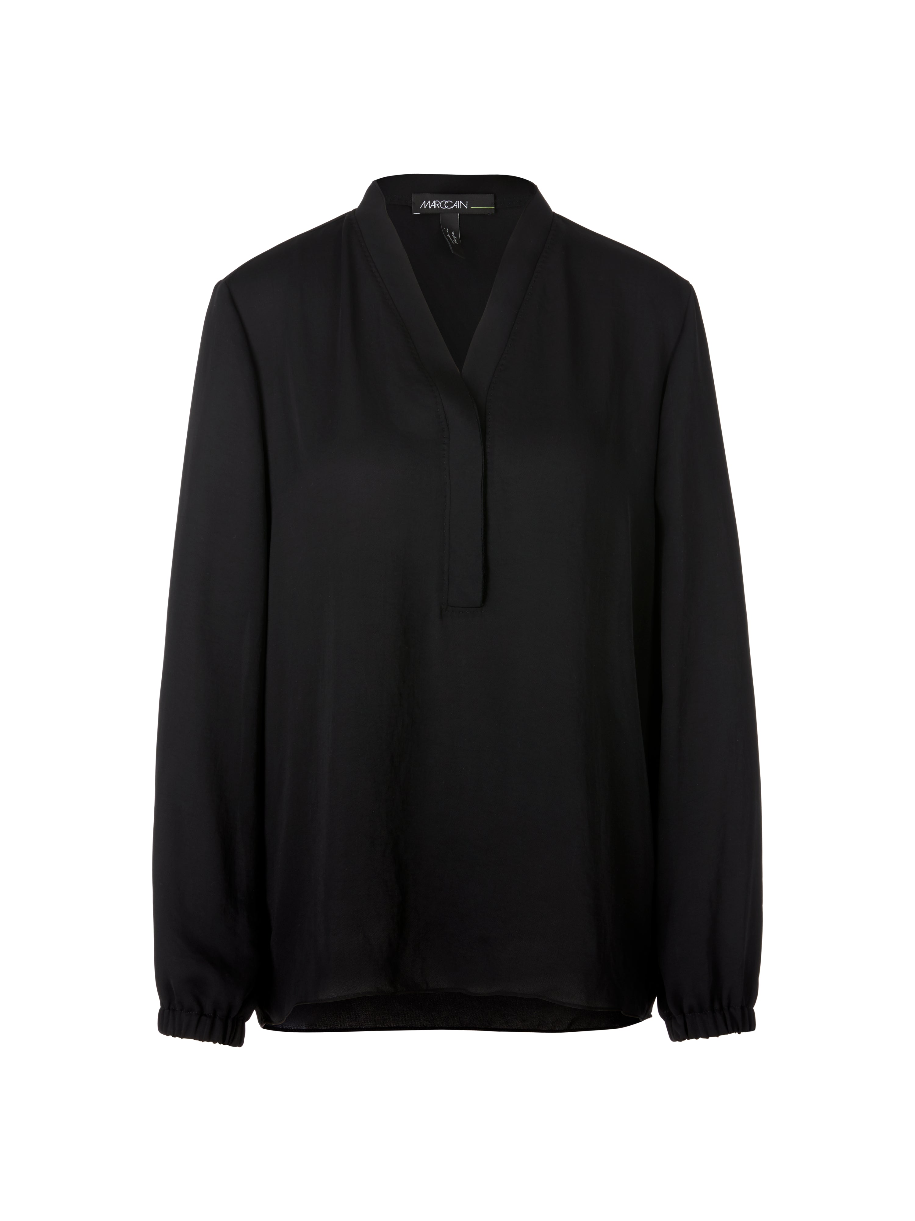 Bluse - Loose Fit - unifarben