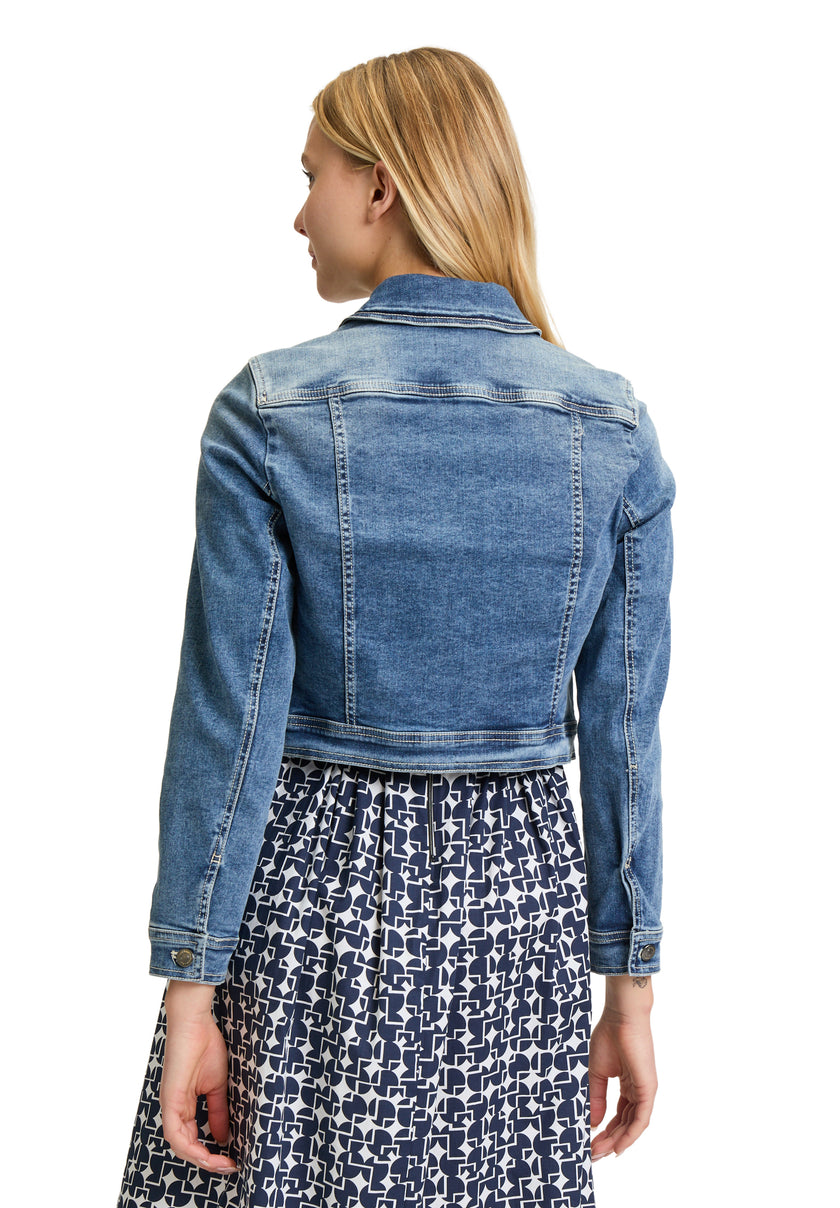 Jeansjacke - verkürzt
