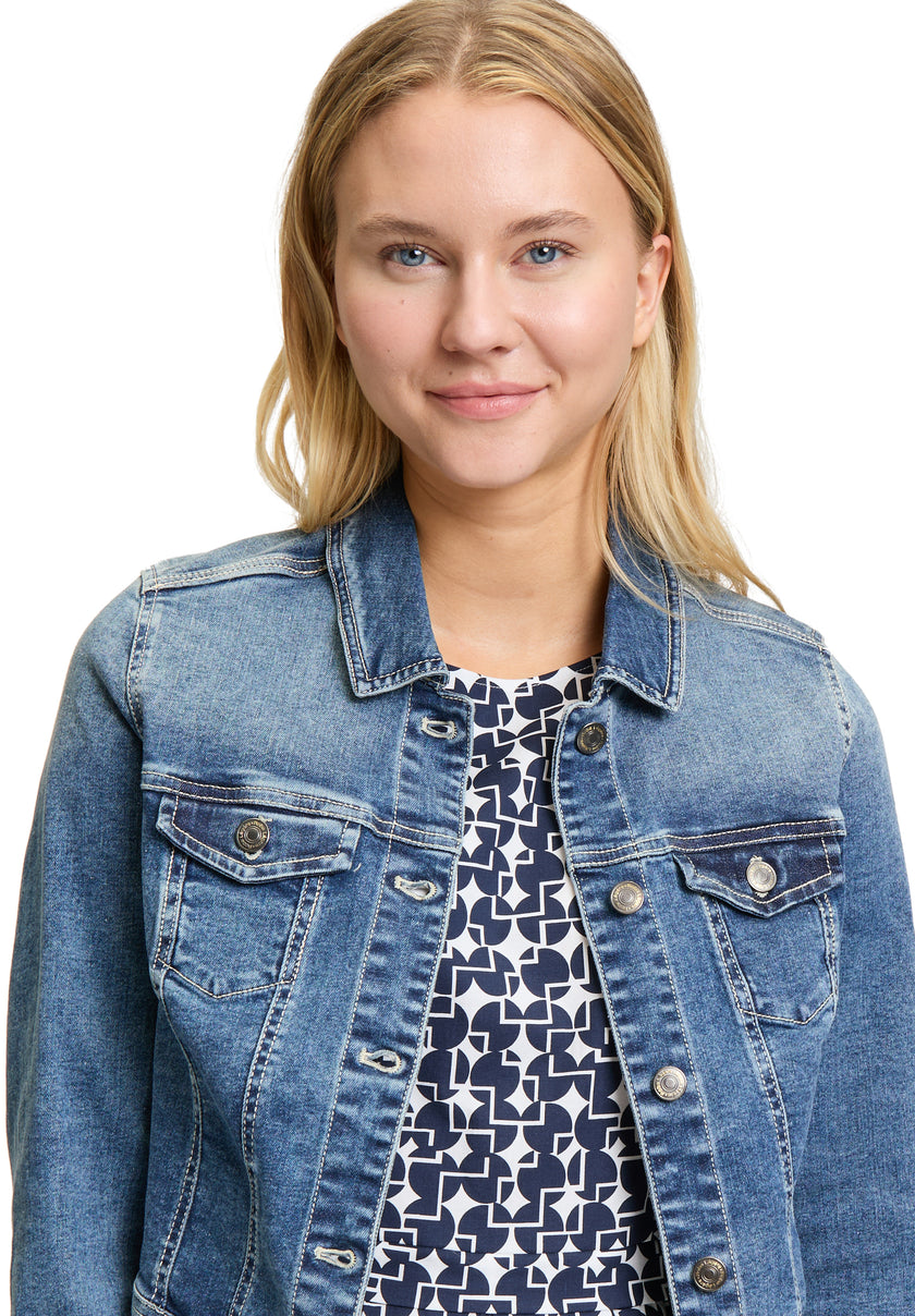 Jeansjacke - verkürzt