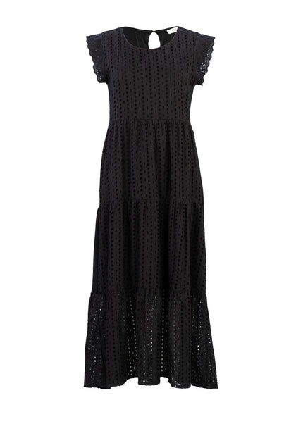 Kleid - Lochstrickerei