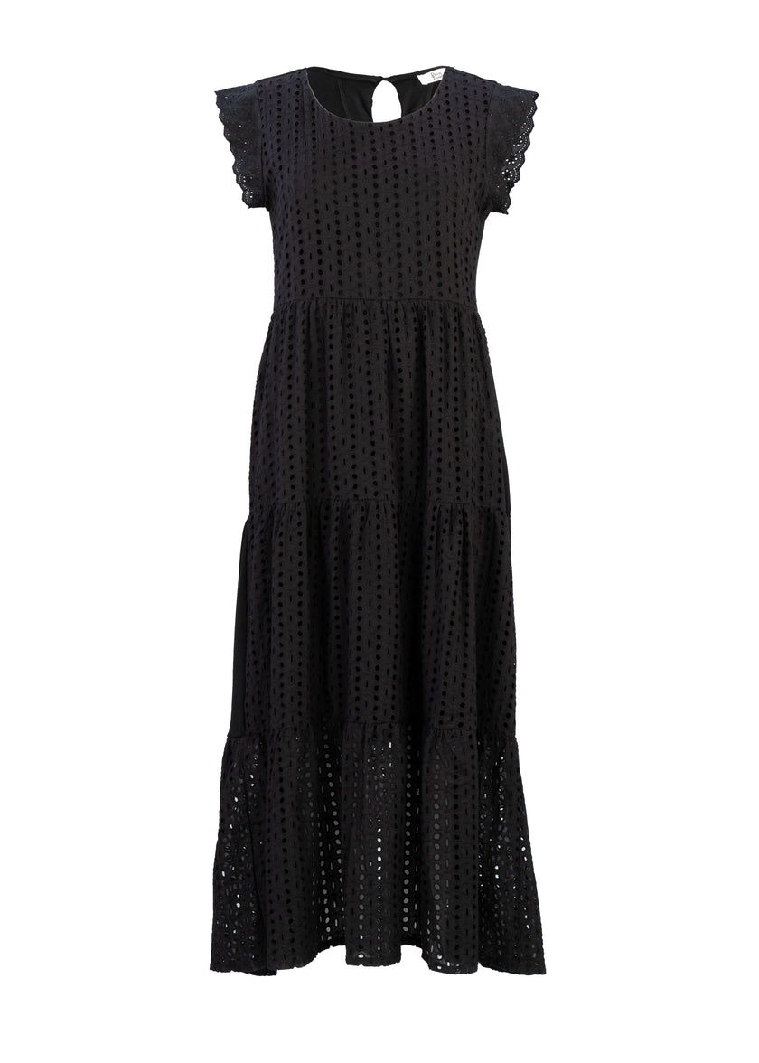 Kleid - Lochstrickerei