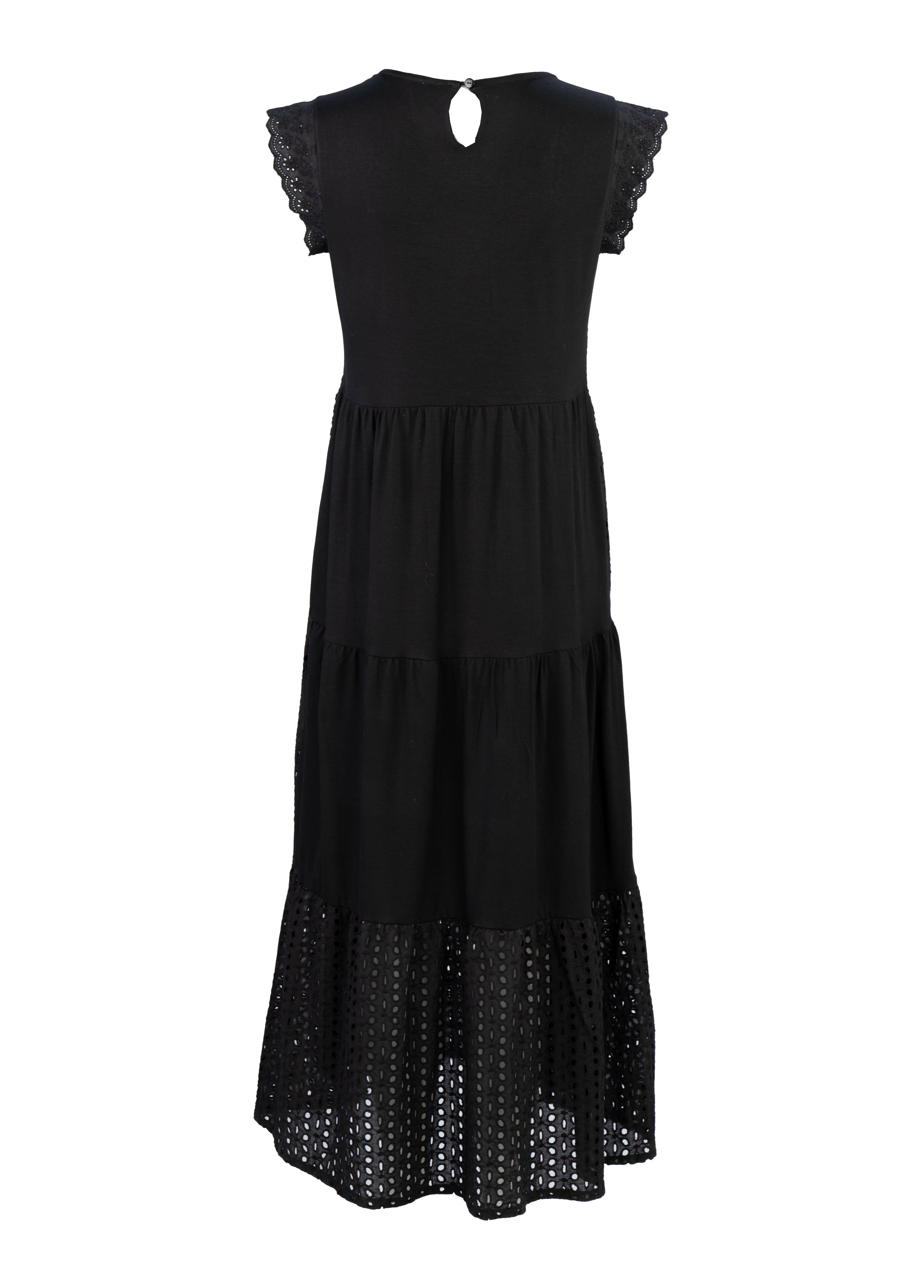 Kleid - Lochstrickerei