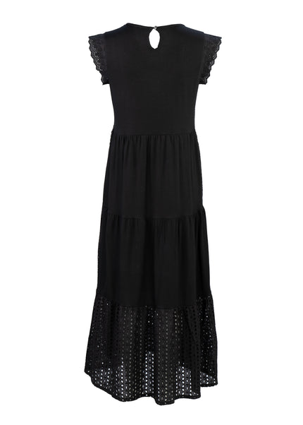 Kleid - Lochstrickerei