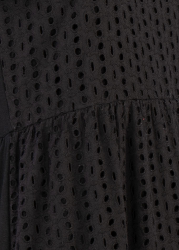 Kleid - Lochstrickerei