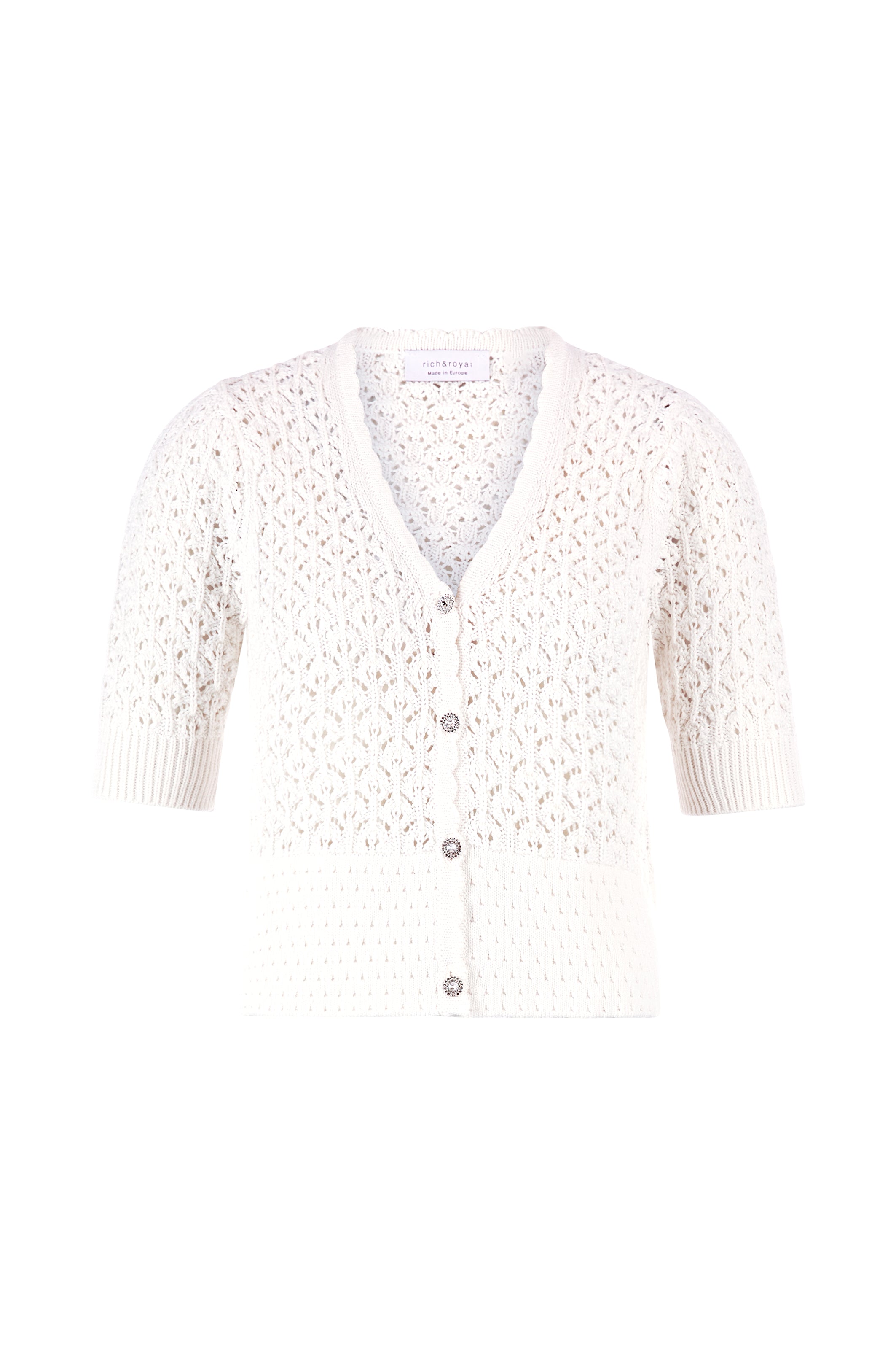 Cardigan - Ajourstrick