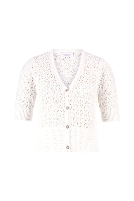 Cardigan - Ajourstrick