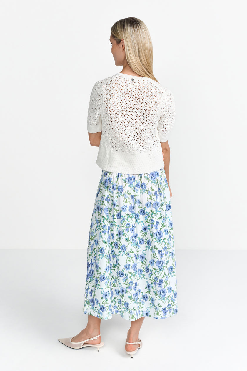 Cardigan - Ajourstrick