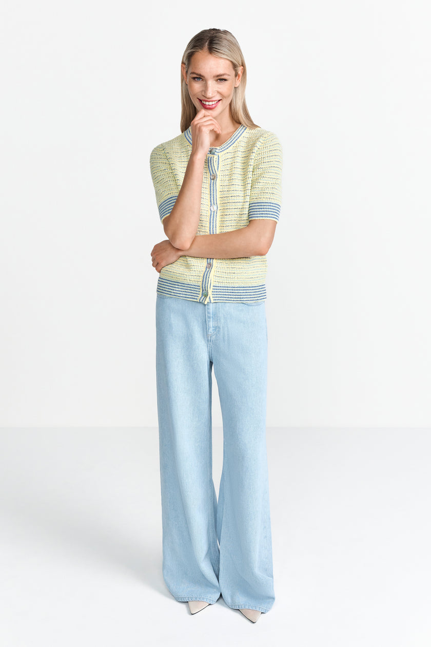 Strickjacke - 1/2 Arm