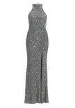 Paillettenkleid - Neckholder