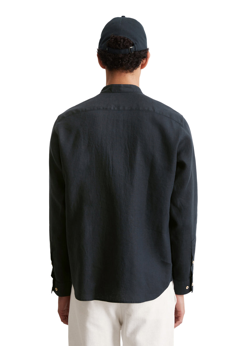 Langarmhemd - Stehkragen