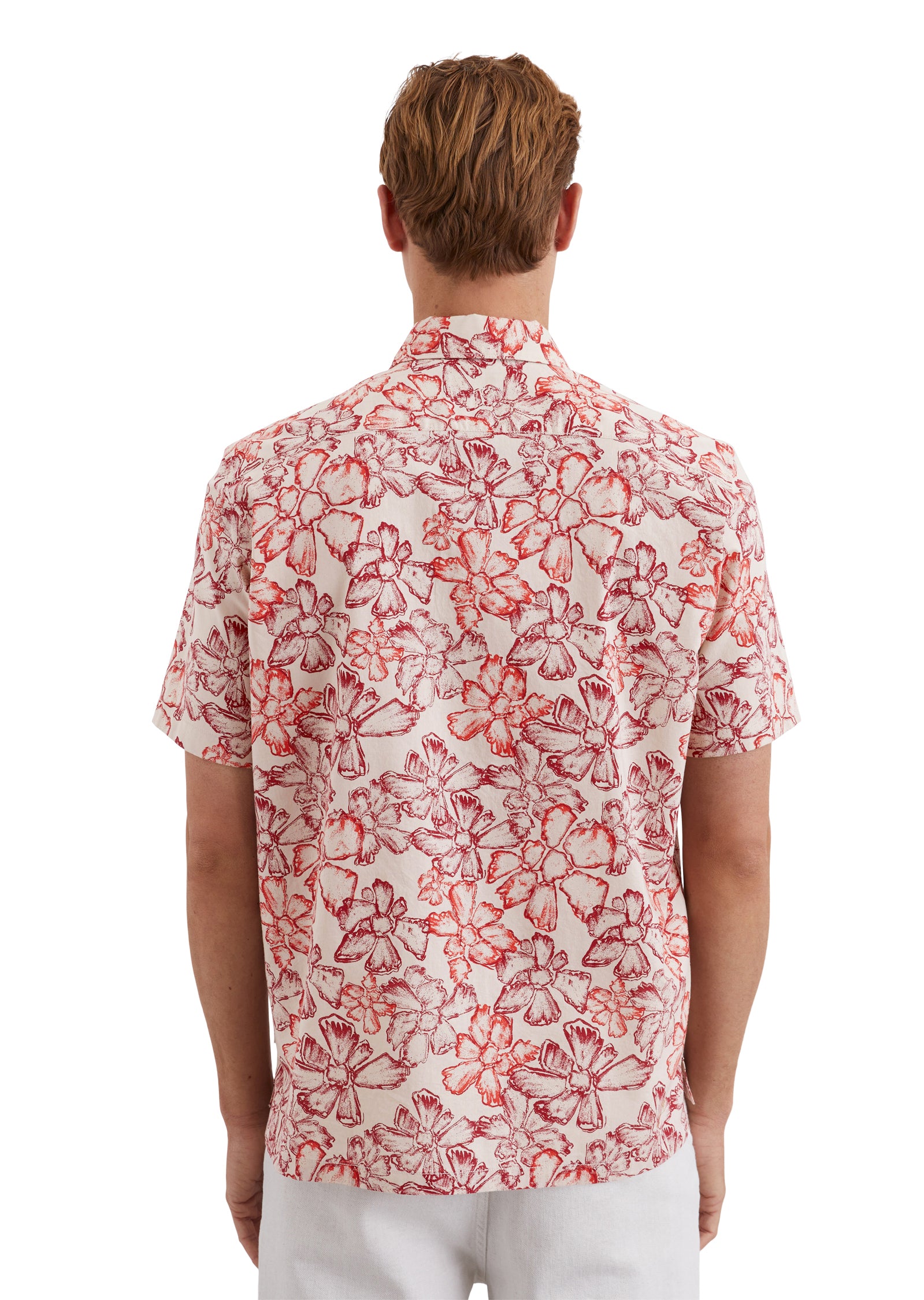 Kurzarmhemd - Flowerprint