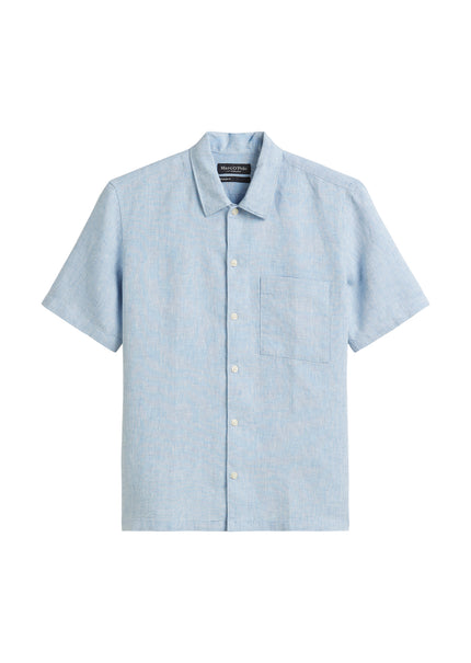 Kurzarmhemd - Leinen