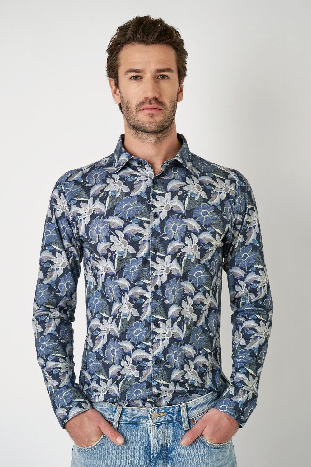 Casualhemd - Kentkragen