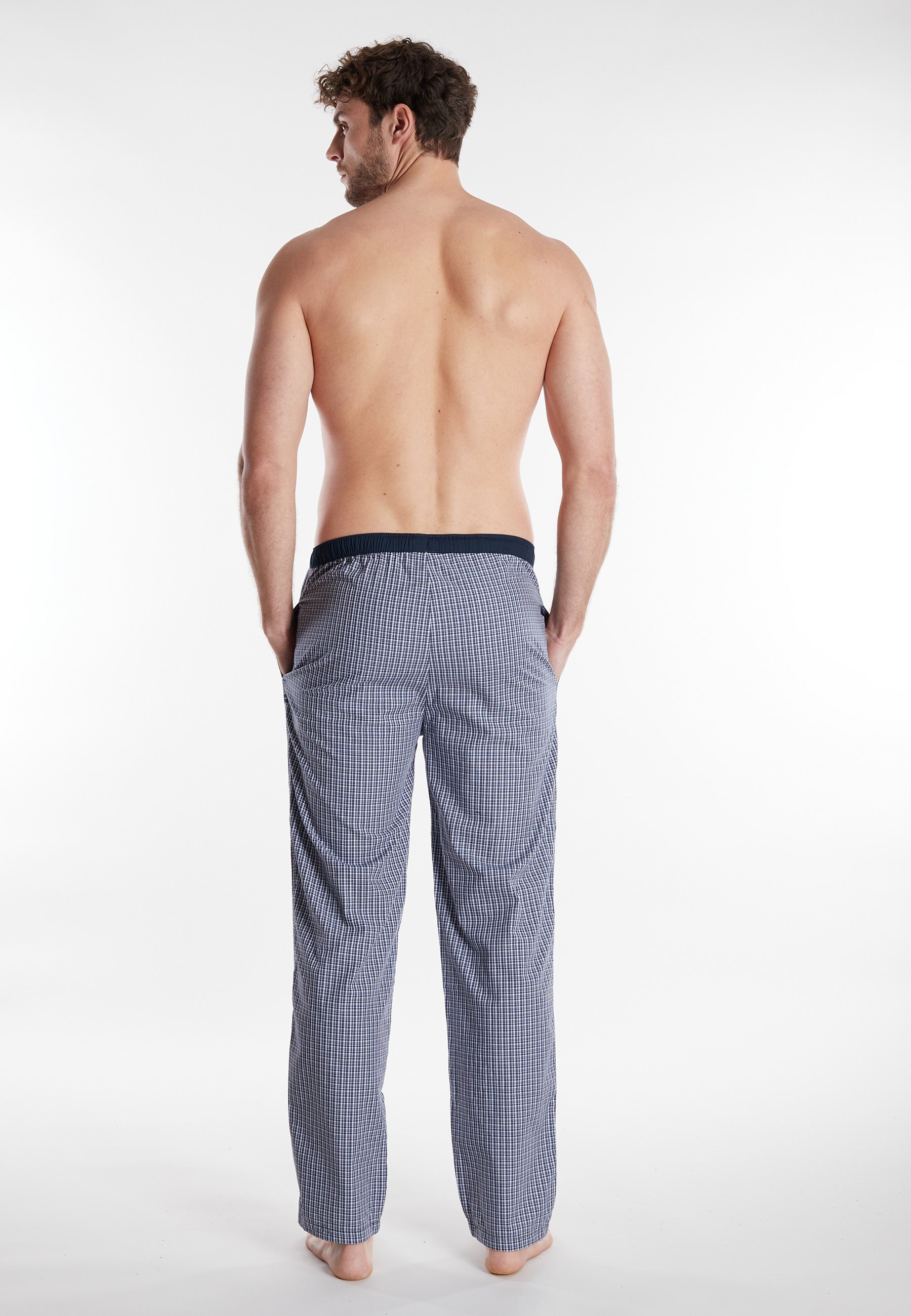 Lange-Hose - kariert - 1er Pack