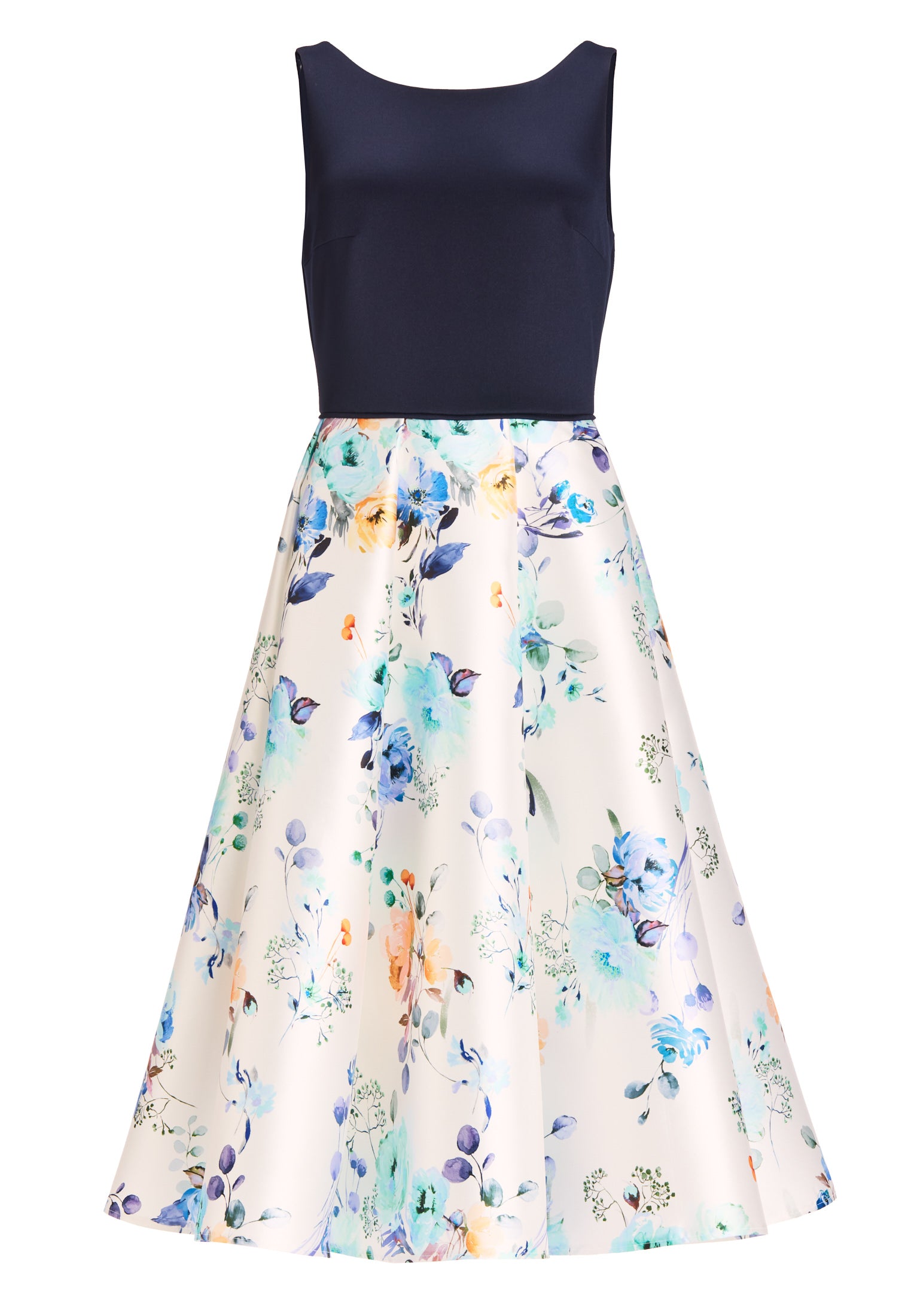 Abendkleid - Flowerprint