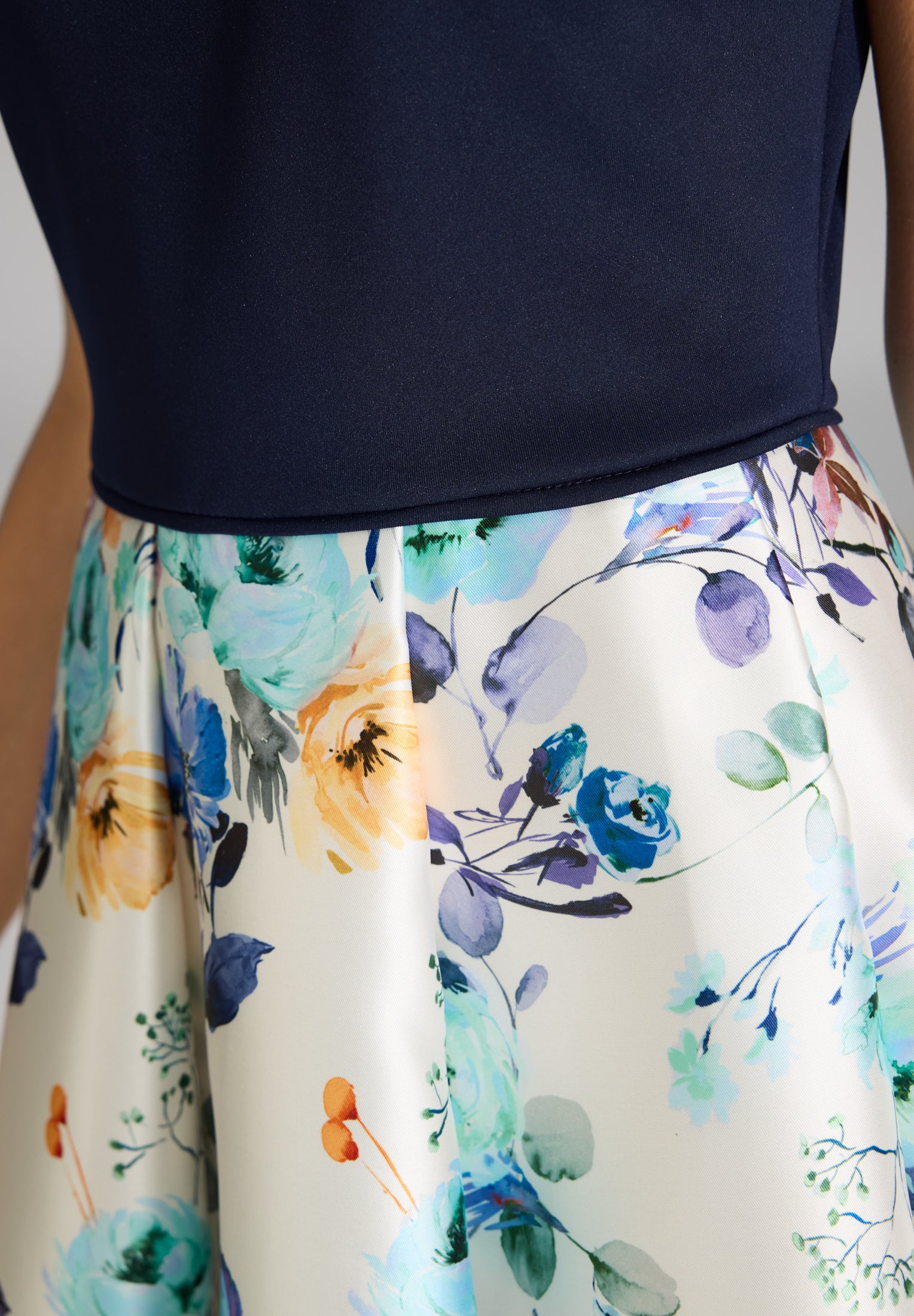 Abendkleid - Flowerprint