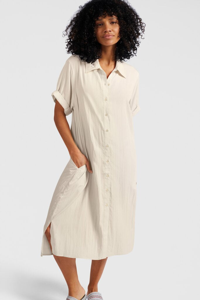 Hemdblusenkleid - Midilänge