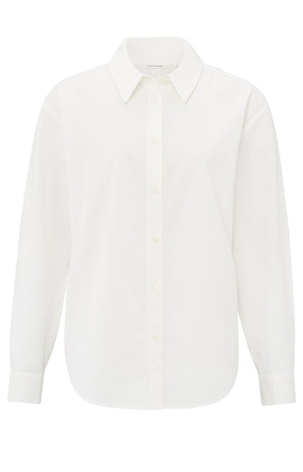 Popelinebluse - Schleifen