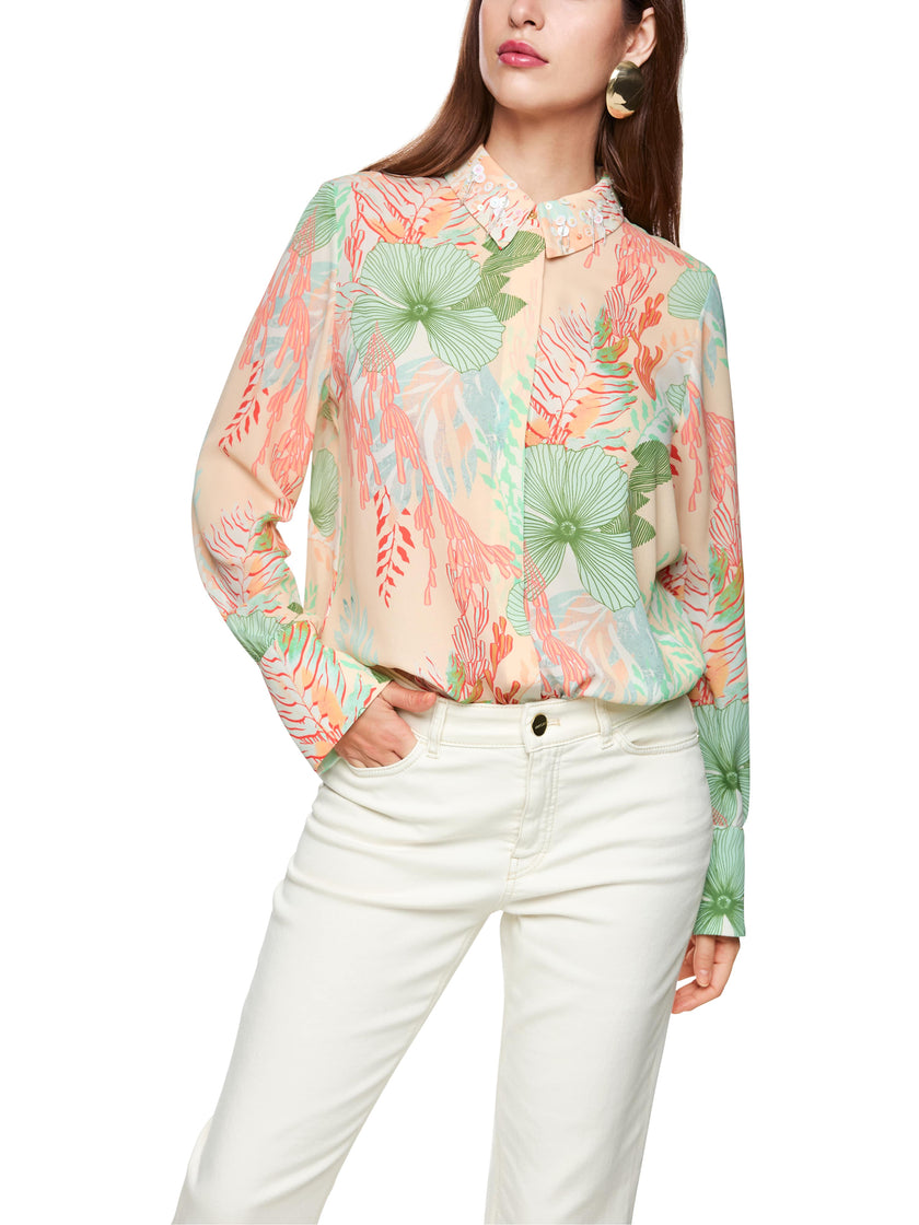 Bluse - Floralprint