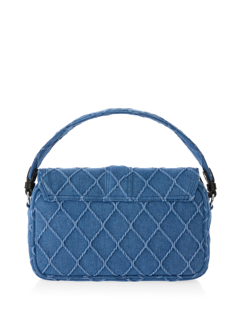 Schultertasche - Jeansmaterial