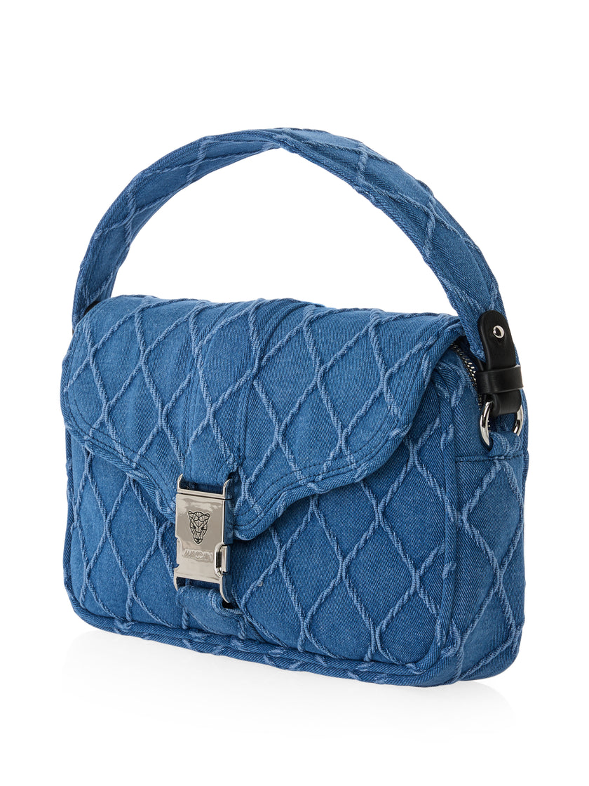 Schultertasche - Jeansmaterial