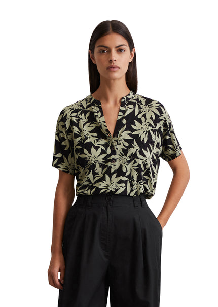 Jersey-Bluse - Regular Fit