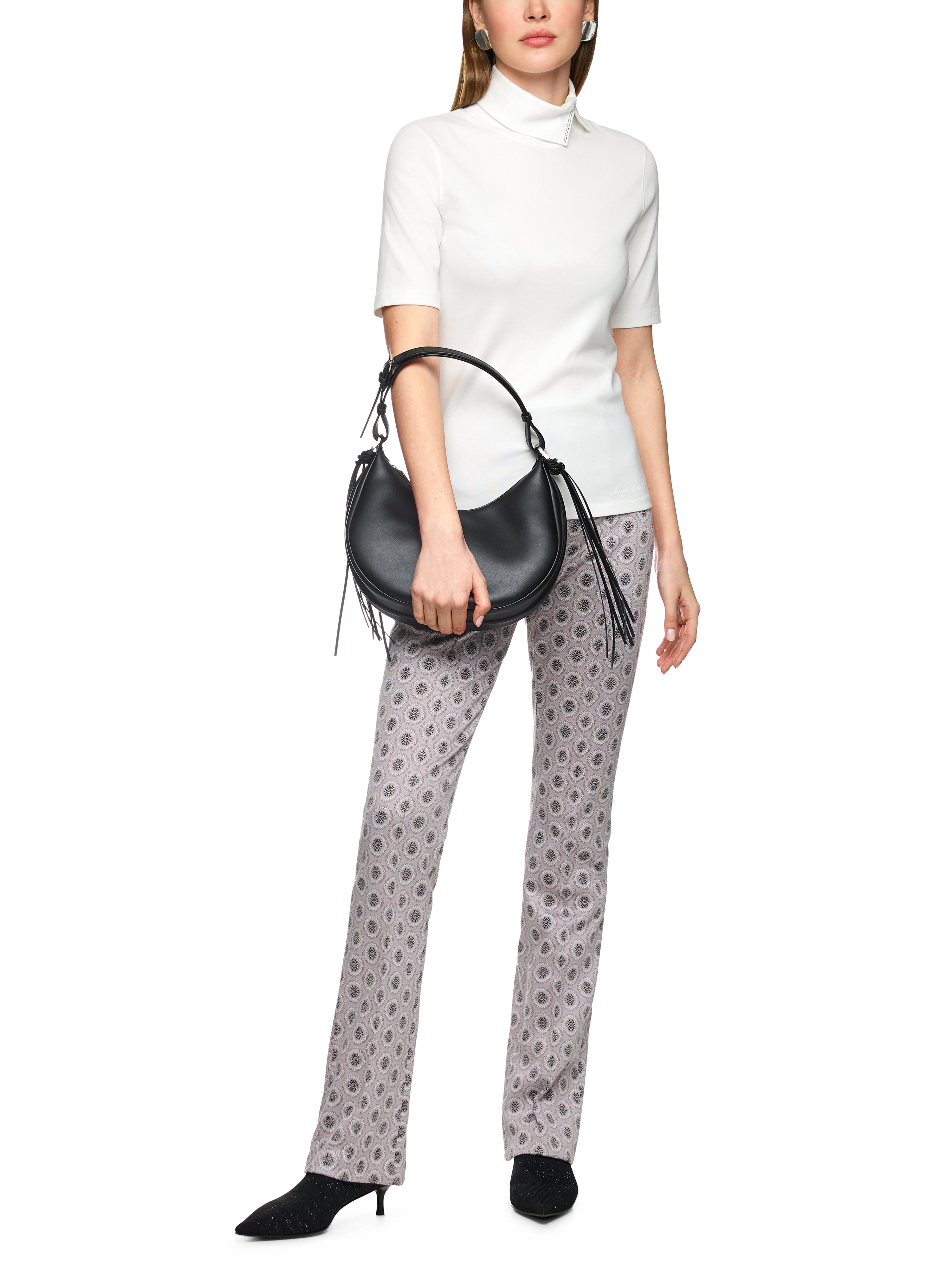 T-Shirt - Rollkragen