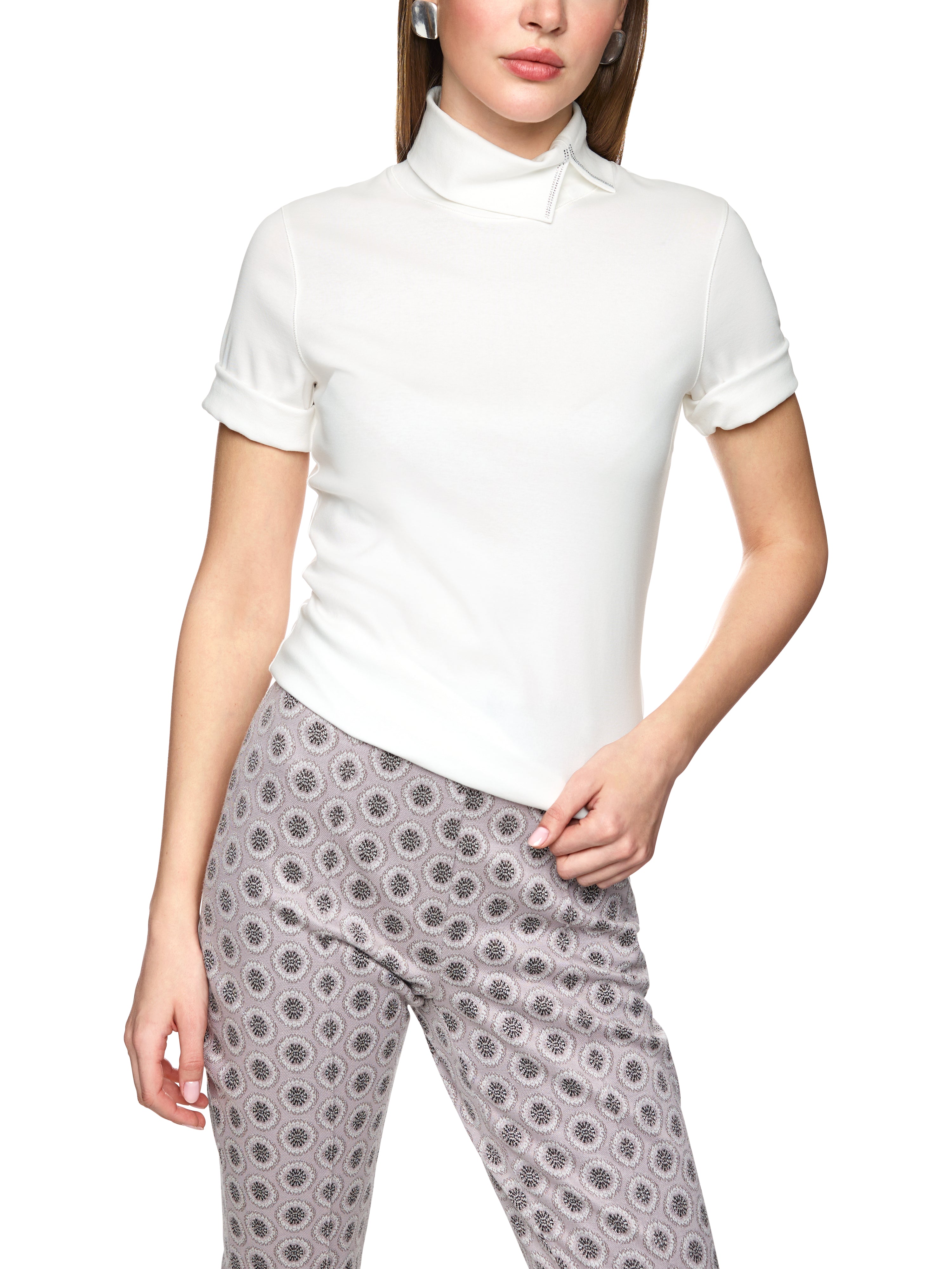 T-Shirt - Rollkragen