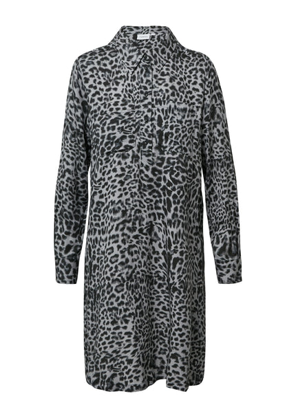 Kleid - Leo-Print