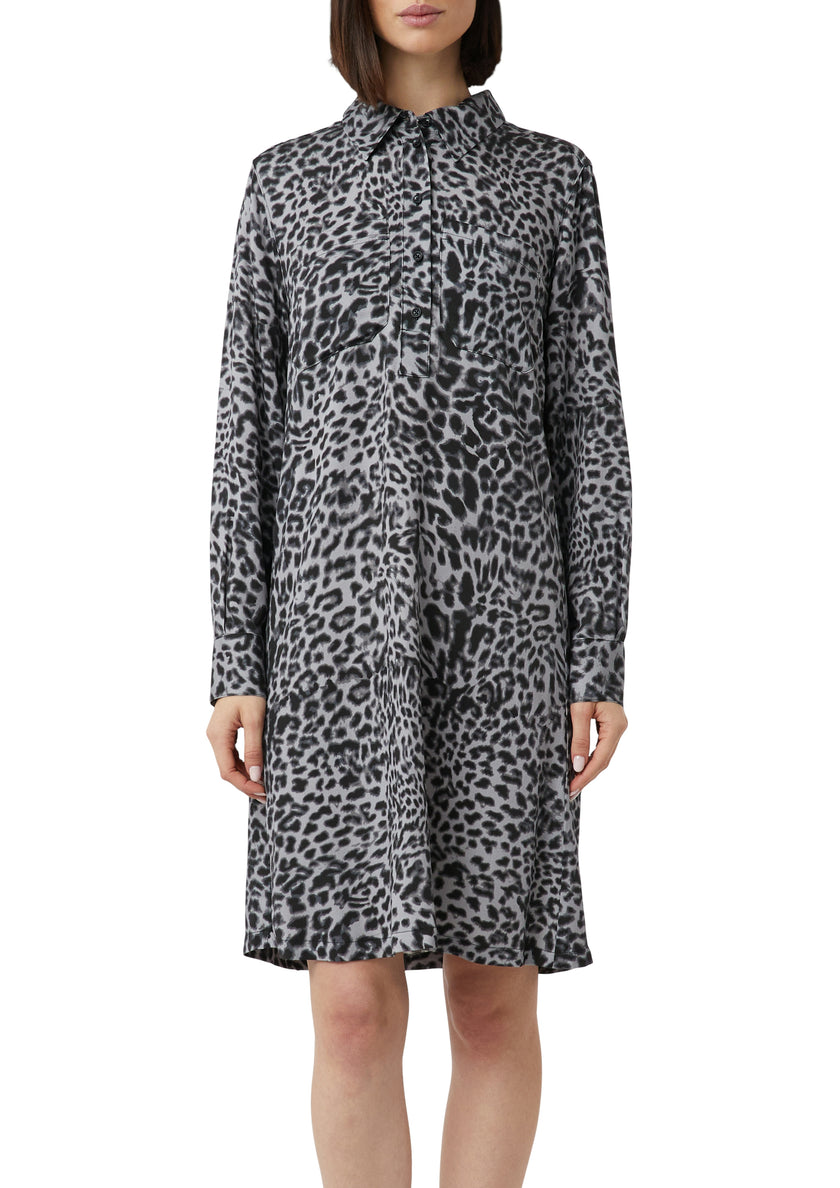 Kleid - Leo-Print