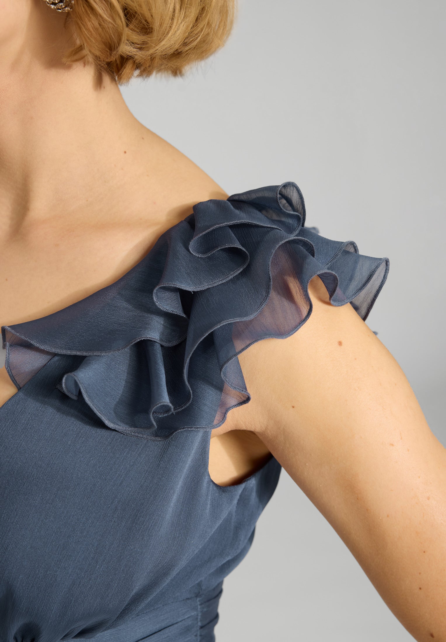 Cocktailkleid - Crinkle Chiffon