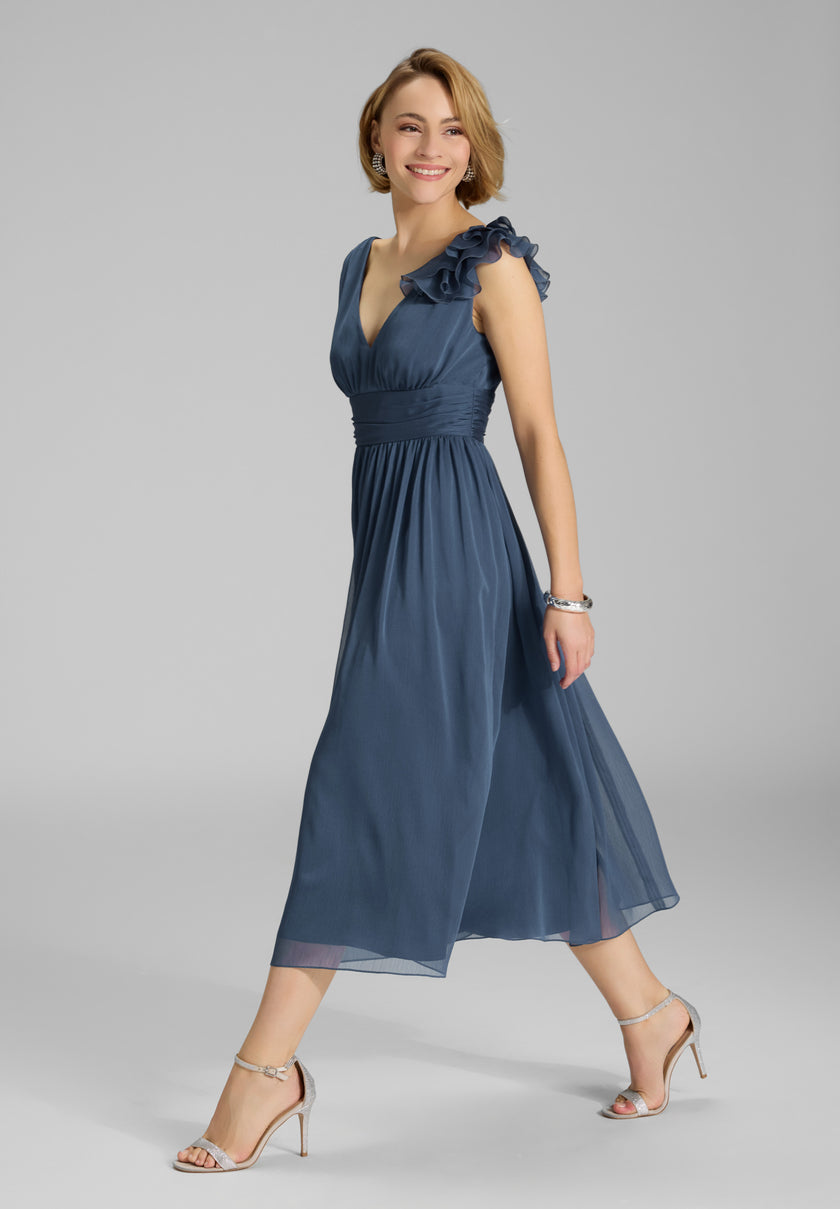 Cocktailkleid - Crinkle Chiffon