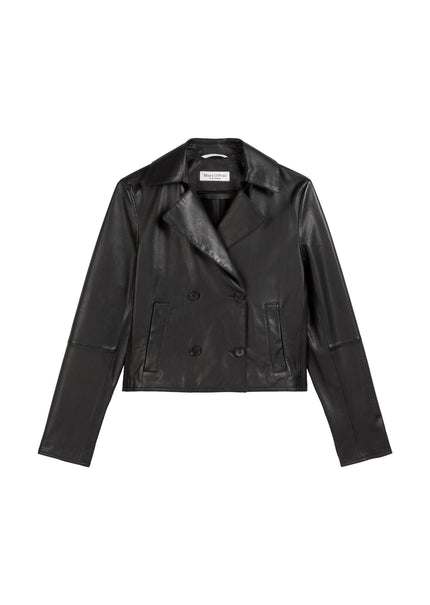 Lederjacke - Regular Fit