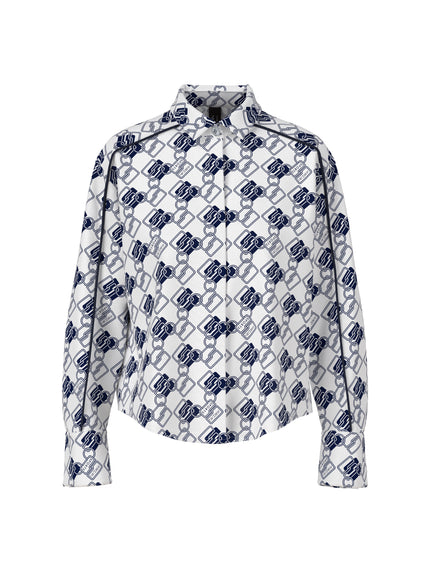 Bluse - Alloverprint