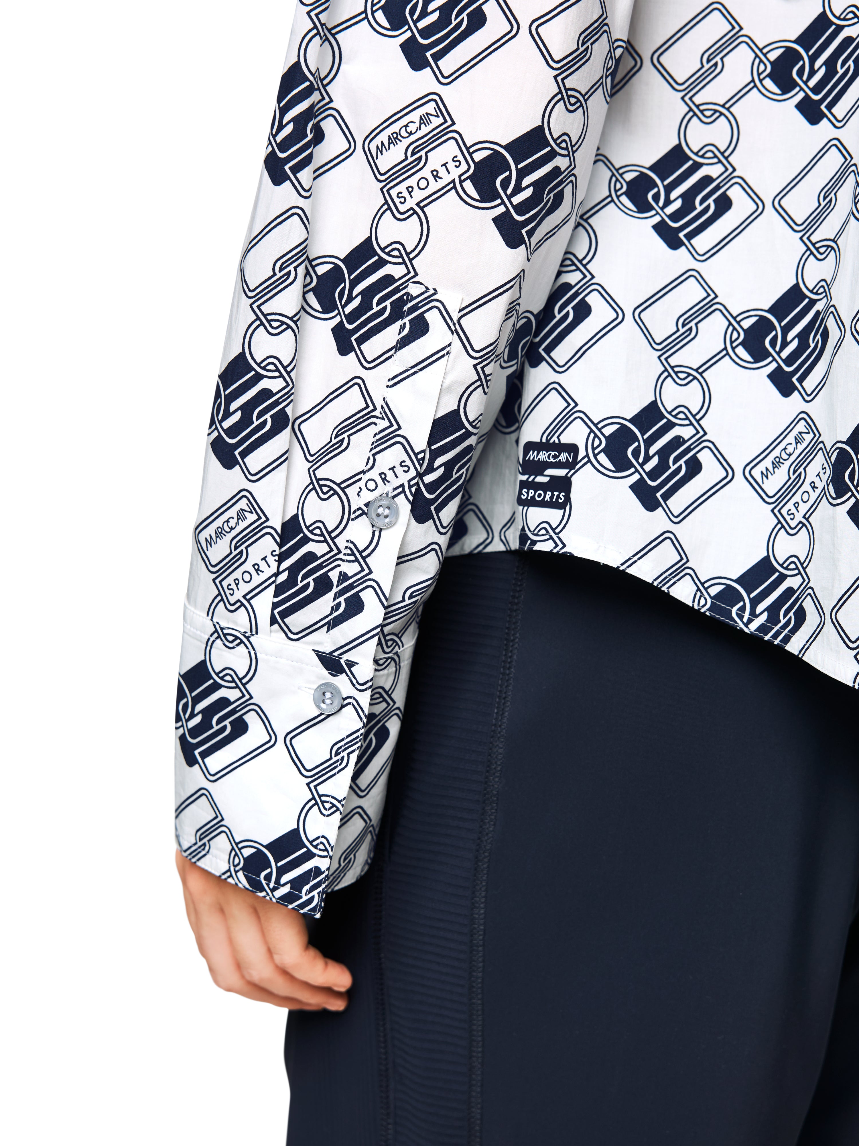 Bluse - Alloverprint