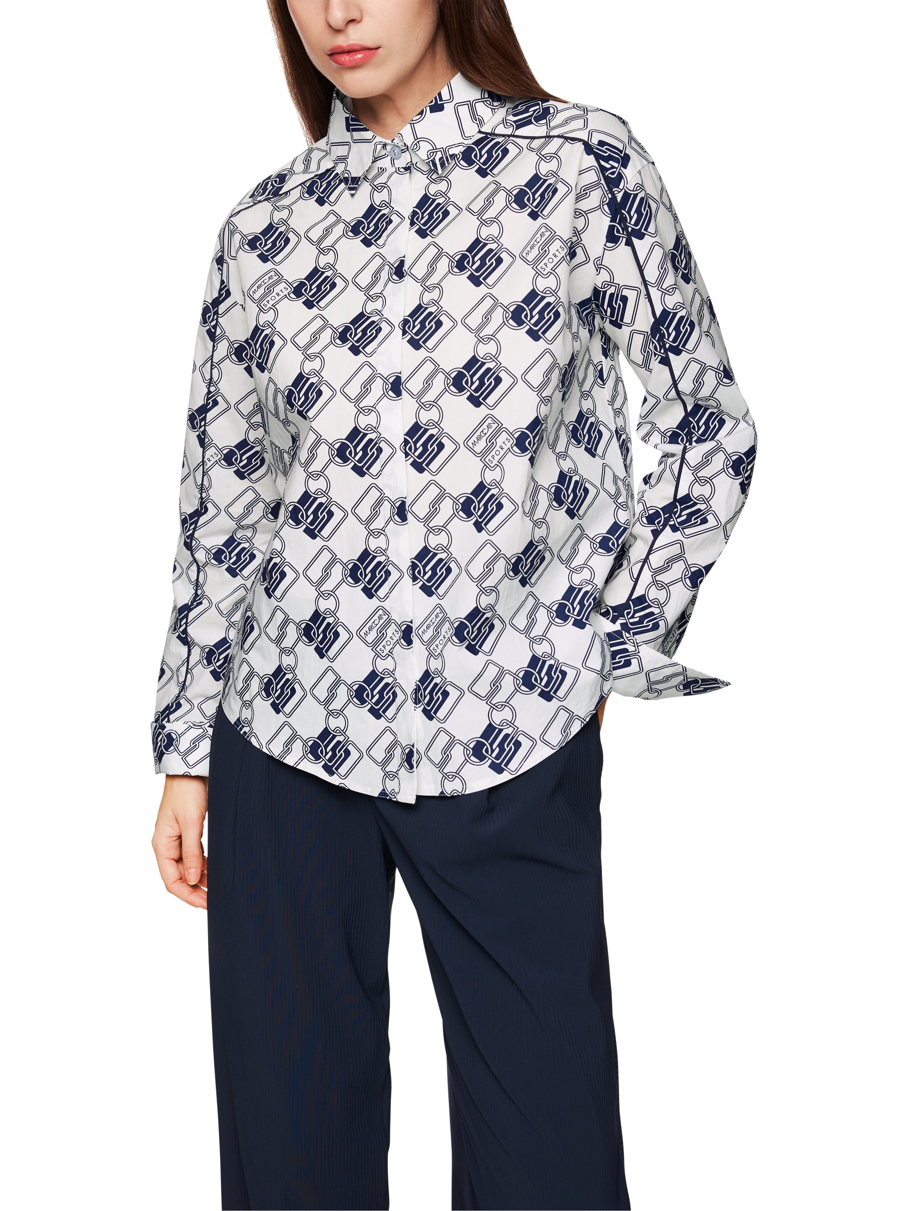 Bluse - Alloverprint