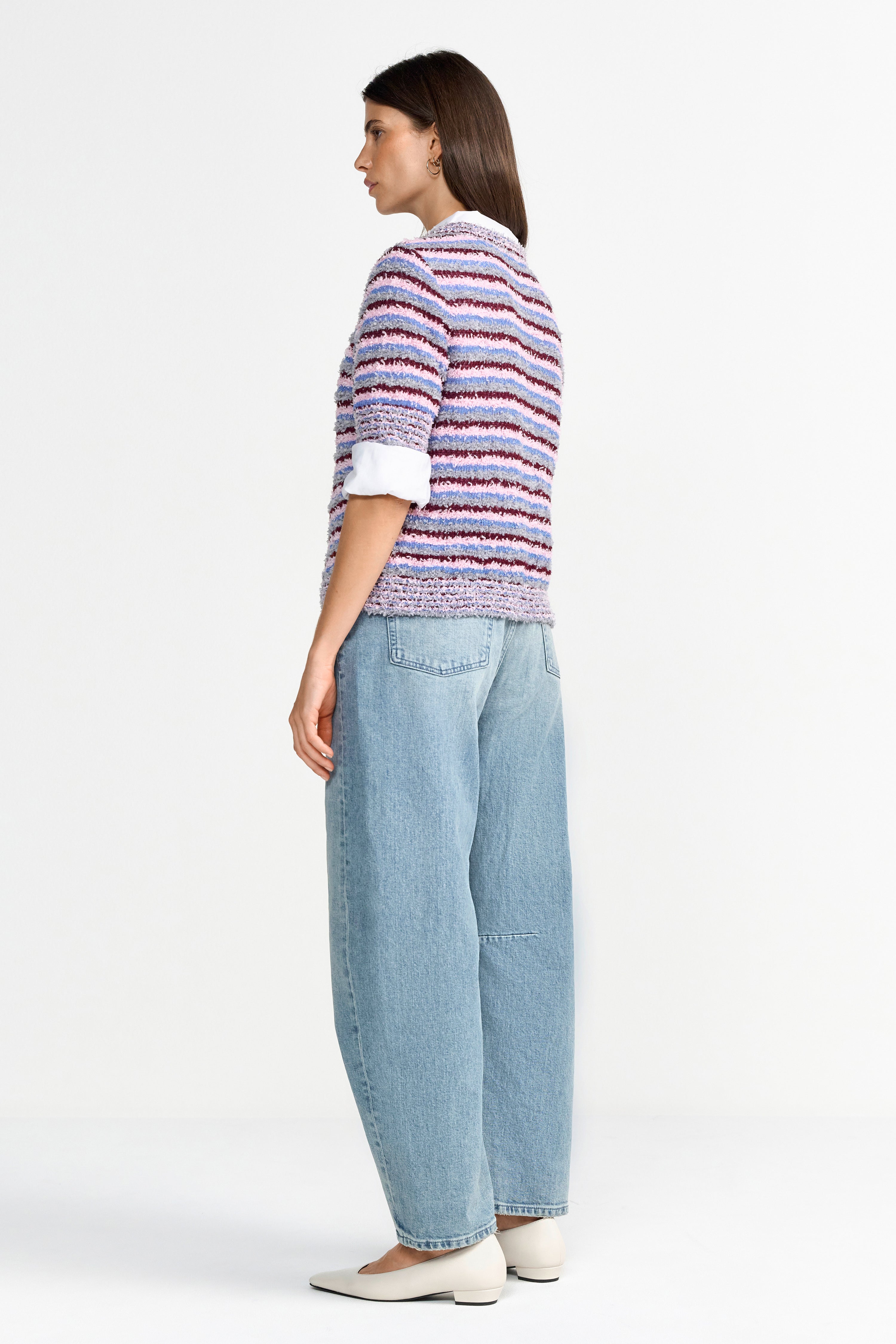 Strickjacke - Kurzarm