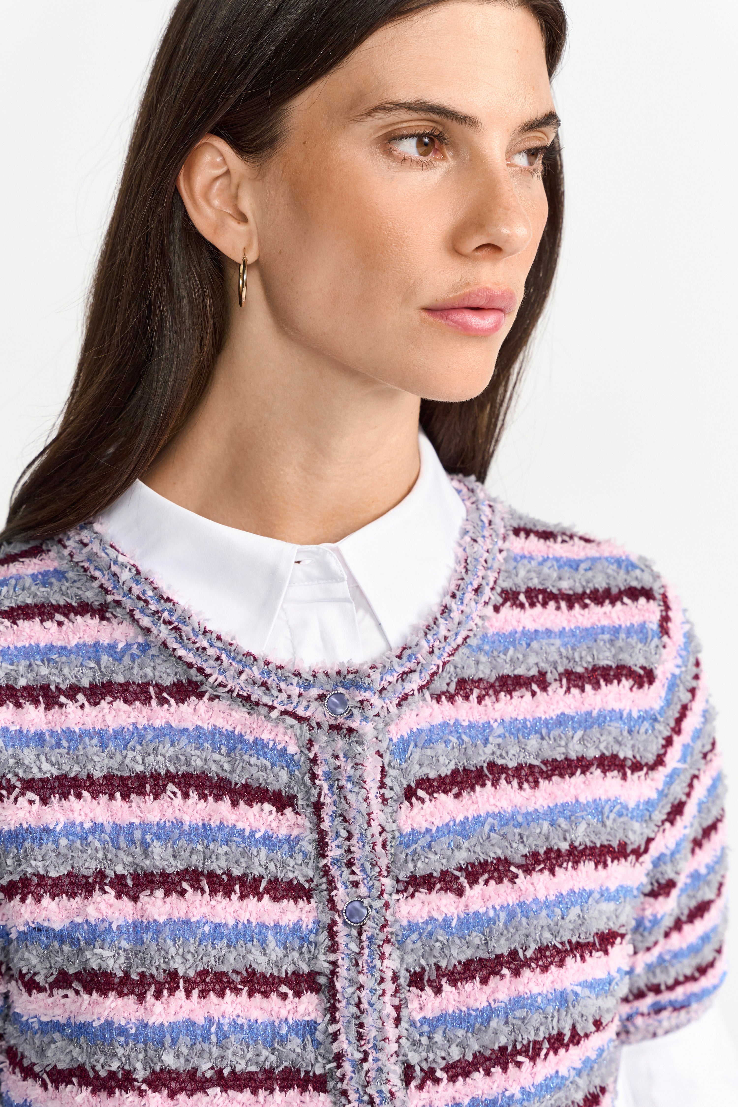 Strickjacke - Kurzarm