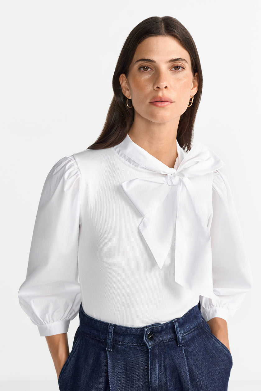 Bluse - Schleifendesign