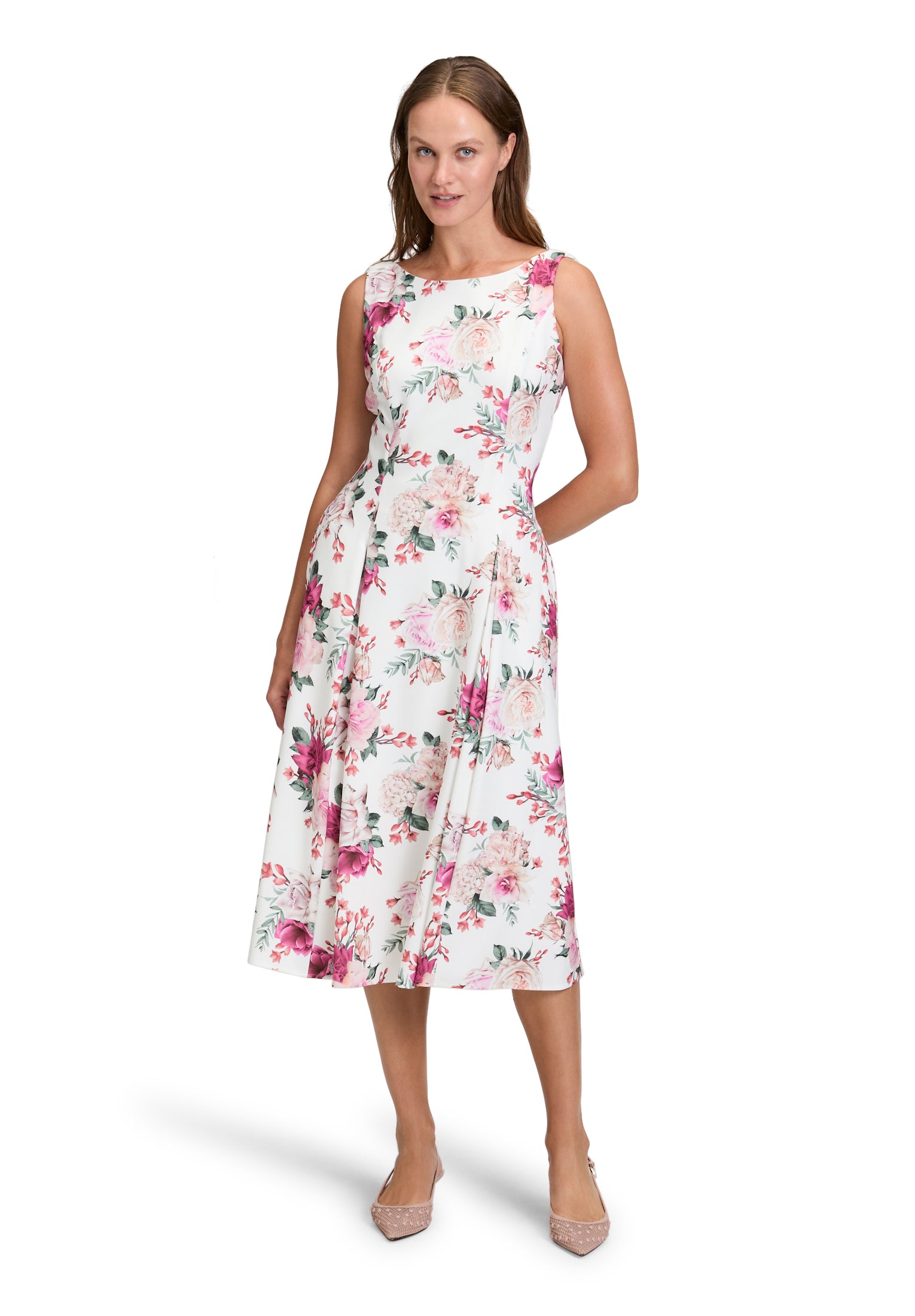 Cocktailkleid - Blütenprint