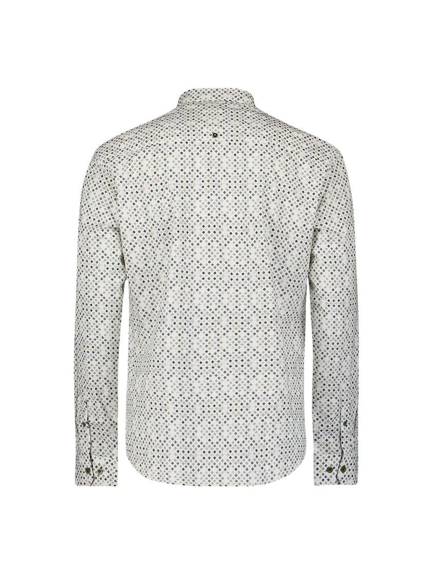 Langarmhemd - Alloverprint