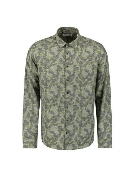 Langarmhemd - Alloverprint