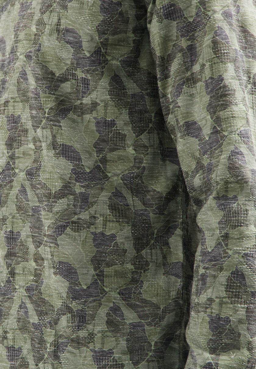 Langarmhemd - Alloverprint