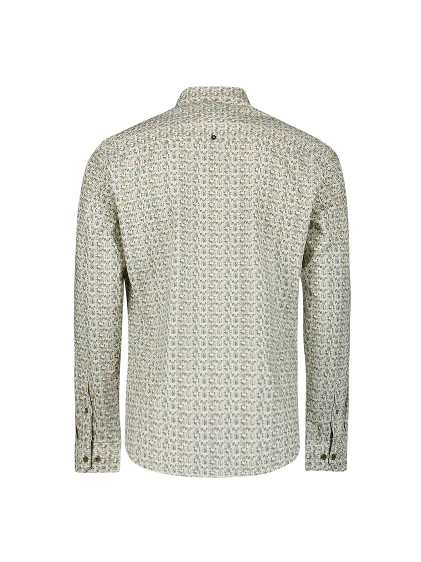 Langarmhemd - Alloverprint