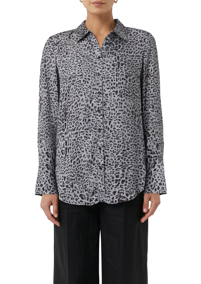 Longbluse - Animalprint