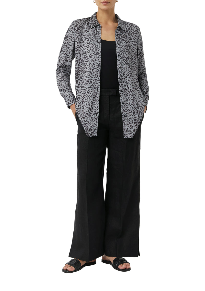 Longbluse - Animalprint